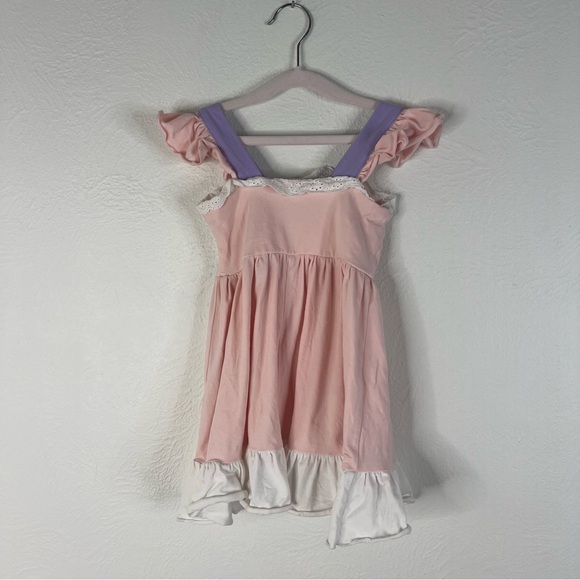 Only Little Once Rapunzel Pink and Purple Kids Costume Dress size 2 - Picture 5 of 8